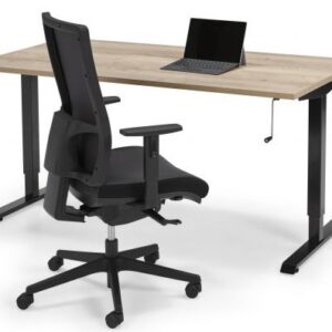 verstelbaar bureau thuiswerkplek